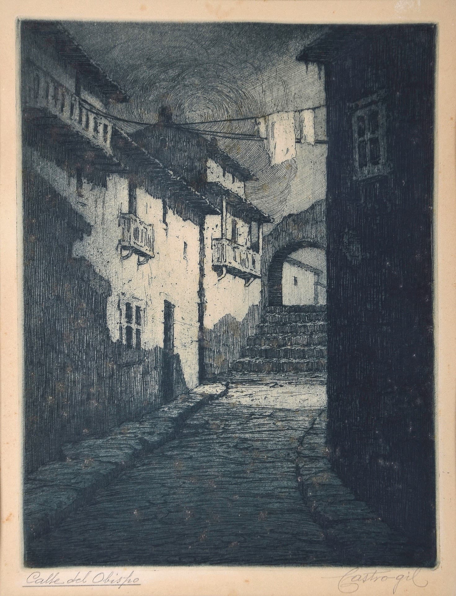 “calle del obispo”.