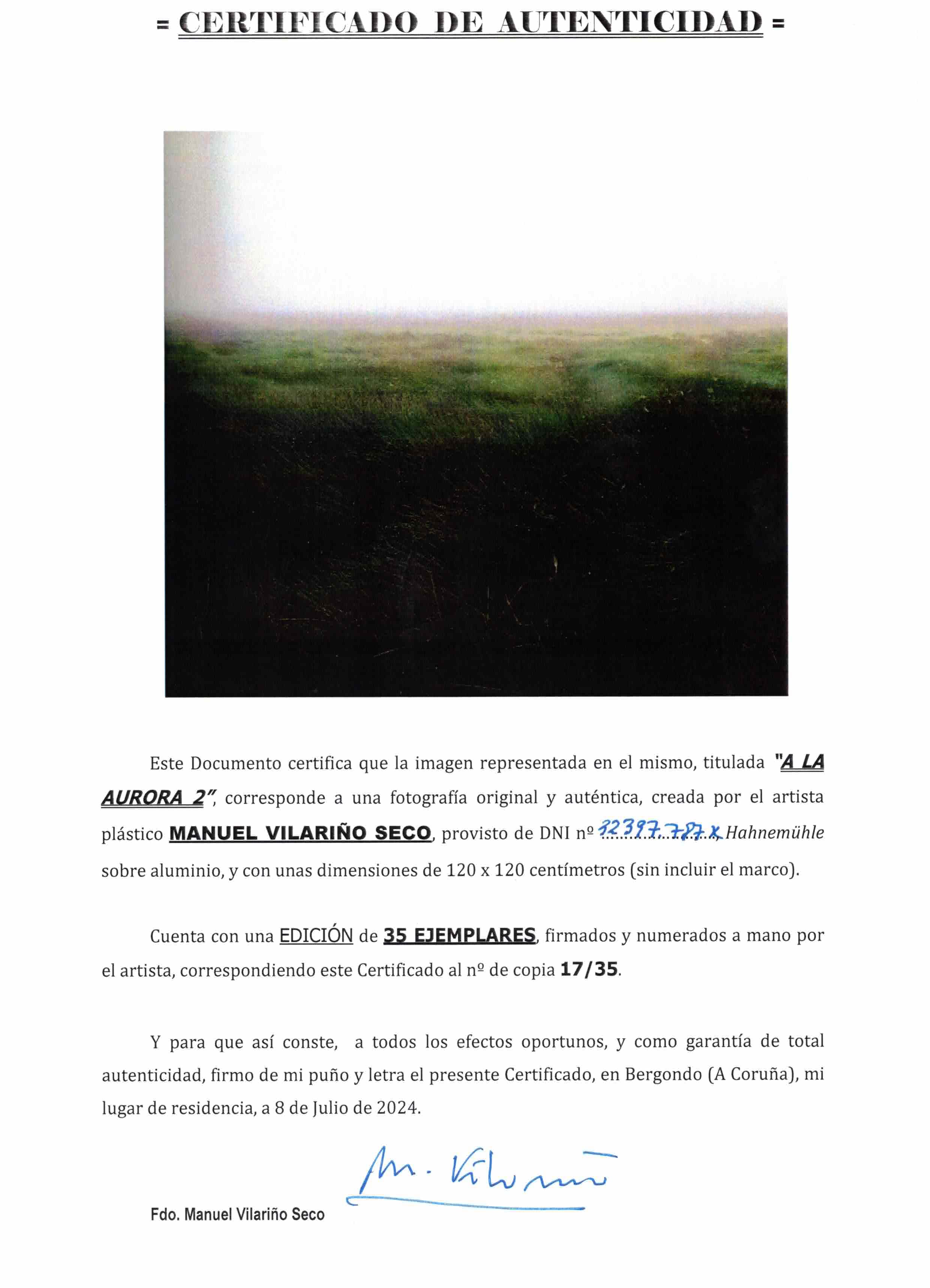 “a la aurora 2”. — vista 3